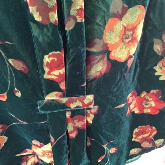 Coldwater Creek Velveteen Jacket Top - Picture 5 of 5